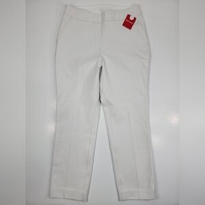 Spanx Silver Linings Slim Straight Ankle Pant Women's Petite Small Classic White